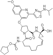 西鲁瑞韦分子结构 (CAS 300832-84-2)