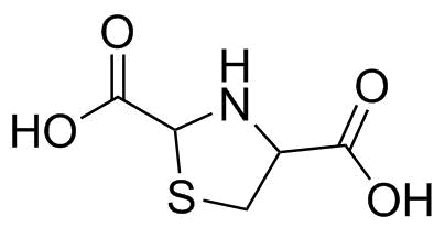 1,3-Thiazolane-2,4-dicarboxylic acid molecular structure (CAS 30097-06-4)