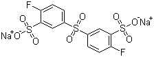 3,3'-二磺酸基-4,4'-二氟苯基砜二钠盐分子结构 (CAS 301155-59-9)