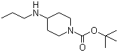 1-Boc-4-Propylaminopiperidine molecular structure (CAS 301225-58-1)
