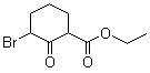 2-溴-6-(乙氧羰基)环己酮分子结构 (CAS 30132-23-1)