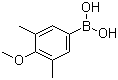 3,5-二甲基-4-甲氧基苯硼酸分子结构 (CAS 301699-39-8)