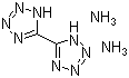 5,5'-二四唑二铵盐分子结构 (CAS 3021-02-1)