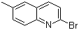 2-溴-6-甲基喹啉分子结构 (CAS 302939-86-2)