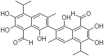 棉籽酚分子结构 (CAS 303-45-7)