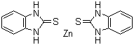 2-巯基苯并咪唑锌盐分子结构 (CAS 3030-80-6)