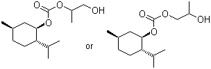 丙二醇碳酸薄荷酯分子结构 (CAS 30304-82-6)