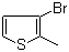 3-溴-2-甲基噻吩分子结构 (CAS 30319-05-2)