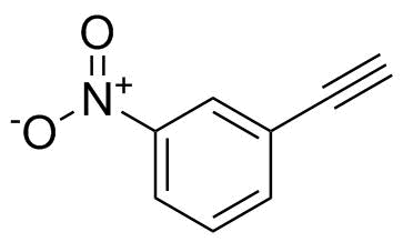 3-Nitrophenylacetylene molecular structure (CAS 3034-94-4)