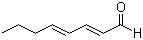 结构式 CAS# 30361-28-5, (2E,4E)-2,4-辛二烯醛