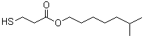 3-巯基丙酸异辛酯分子结构 (CAS 30374-01-7)