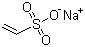 乙烯基磺酸钠分子结构 (CAS 3039-83-6)
