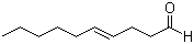 4-癸烯醛分子结构 (CAS 30390-50-2)