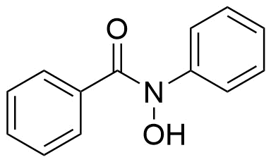 N-苯甲酰苯基羟胺分子结构 (CAS 304-88-1)