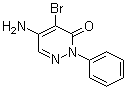 溴杀草敏分子结构 (CAS 3042-84-0)