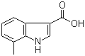 7-甲基吲哚-3-甲酸分子结构 (CAS 30448-16-9)