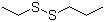乙基丙基二硫醚分子结构 (CAS 30453-31-7)