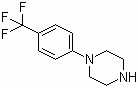 1-(4-三氟甲基苯基)哌嗪分子结构 (CAS 30459-17-7)