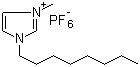 1-辛基-3-甲基咪唑鎓六氟磷酸盐分子结构 (CAS 304680-36-2)