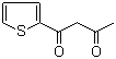 1-(2-噻吩基)-1,3-丁二酮分子结构 (CAS 3051-27-2)