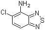 4-氨基-5-氯-2,1,3-苯并噻二唑分子结构 (CAS 30536-19-7)
