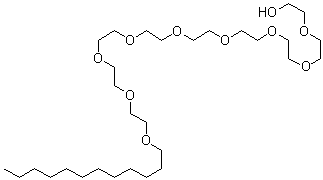 3,6,9,12,15,18,21,24,27-九氧杂三十九烷-1-醇分子结构 (CAS 3055-99-0)