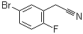 结构式 CAS# 305800-60-6, 5-溴-2-氟苯乙腈