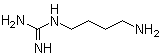 (4-Aminobutyl)guanidine molecular structure (CAS 306-60-5)