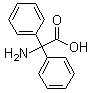 2,2-二苯基甘氨酸分子结构 (CAS 3060-50-2)