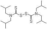 二硫化二异丁基秋兰姆分子结构 (CAS 3064-73-1)