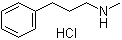 N-甲基-3-苯基丙基氯化铵分子结构 (CAS 30684-07-2)
