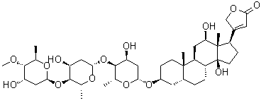 甲地高辛分子结构 (CAS 30685-43-9)
