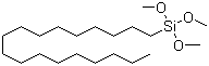 十八烷基三甲氧基硅烷分子结构 (CAS 3069-42-9)