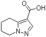 结构式 CAS# 307307-97-7, 4,5,6,7-四氢吡唑并[1,5-a]吡啶-3-羧酸