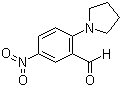 5-硝基-2-(1-吡咯烷基)苯甲醛分子结构 (CAS 30742-59-7)