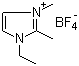 1-乙基-2,3-二甲基咪唑鎓四氟硼酸盐分子结构 (CAS 307492-75-7)