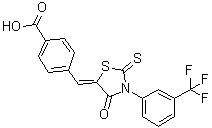 结构式 CAS# 307510-92-5, CFTR(inh)-172