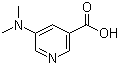 5-二甲氨基烟酸分子结构 (CAS 30766-20-2)