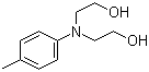 N,N-二羟乙基对甲苯胺分子结构 (CAS 3077-12-1)