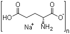 聚 D-谷氨酸钠盐分子结构 (CAS 30811-79-1)