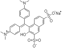 酸性绿 50分子结构 (CAS 3087-16-9)