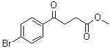 4-(4-溴苯基)-4-氧代丁酸甲酯分子结构 (CAS 30913-86-1)