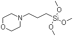[3-(吗啉基)丙基]三甲氧基硅烷分子结构 (CAS 31024-54-1)