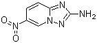 6-硝基-[1,2,4]三唑并[1,5-a]吡啶-2-胺分子结构 (CAS 31040-15-0)