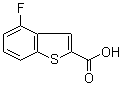 4-Fluorobenzothiophene-2-carboxylic acid molecular structure (CAS 310466-37-6)