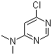 4-氯-6-二甲氨基嘧啶分子结构 (CAS 31058-83-0)