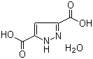 3,5-吡唑二甲酸单水合物分子结构 (CAS 3112-31-0)