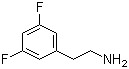 2-(3,5-二氟苯基)乙胺分子结构 (CAS 311346-60-8)