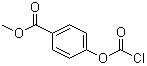 4-[(氯甲酰基)氧基]苯甲酸甲酯分子结构 (CAS 31140-40-6)