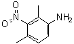 2,4-二甲基-3-硝基苯胺分子结构 (CAS 31167-04-1)